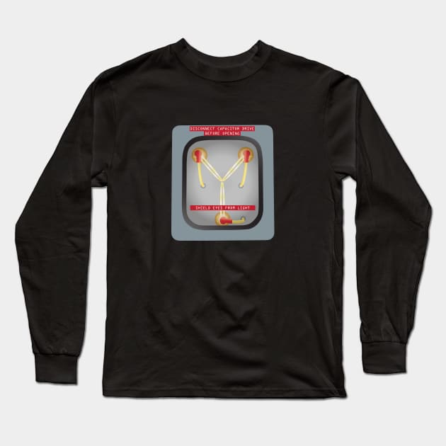 It's what makes time travel possible! Long Sleeve T-Shirt by mpflies2